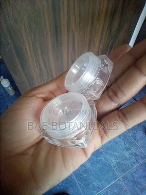 Clear Cosmeticjar 10 Grams Size