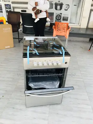 Original Volcano 50x50 Gas Oven 4 Burner Manual Defrost.