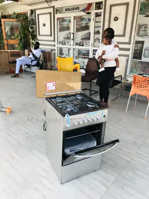 Volcano 50x50 Gas Oven 4 Burner Manual Ignition.