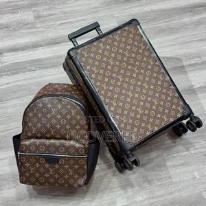Designer Suitcase + Backpack Set