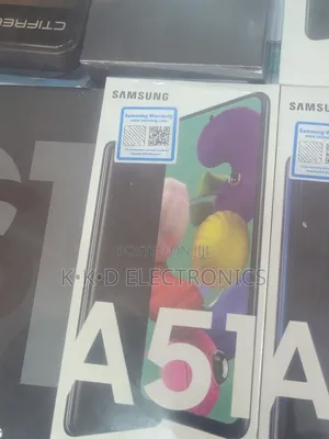 New Samsung Galaxy A51 128 GB Black