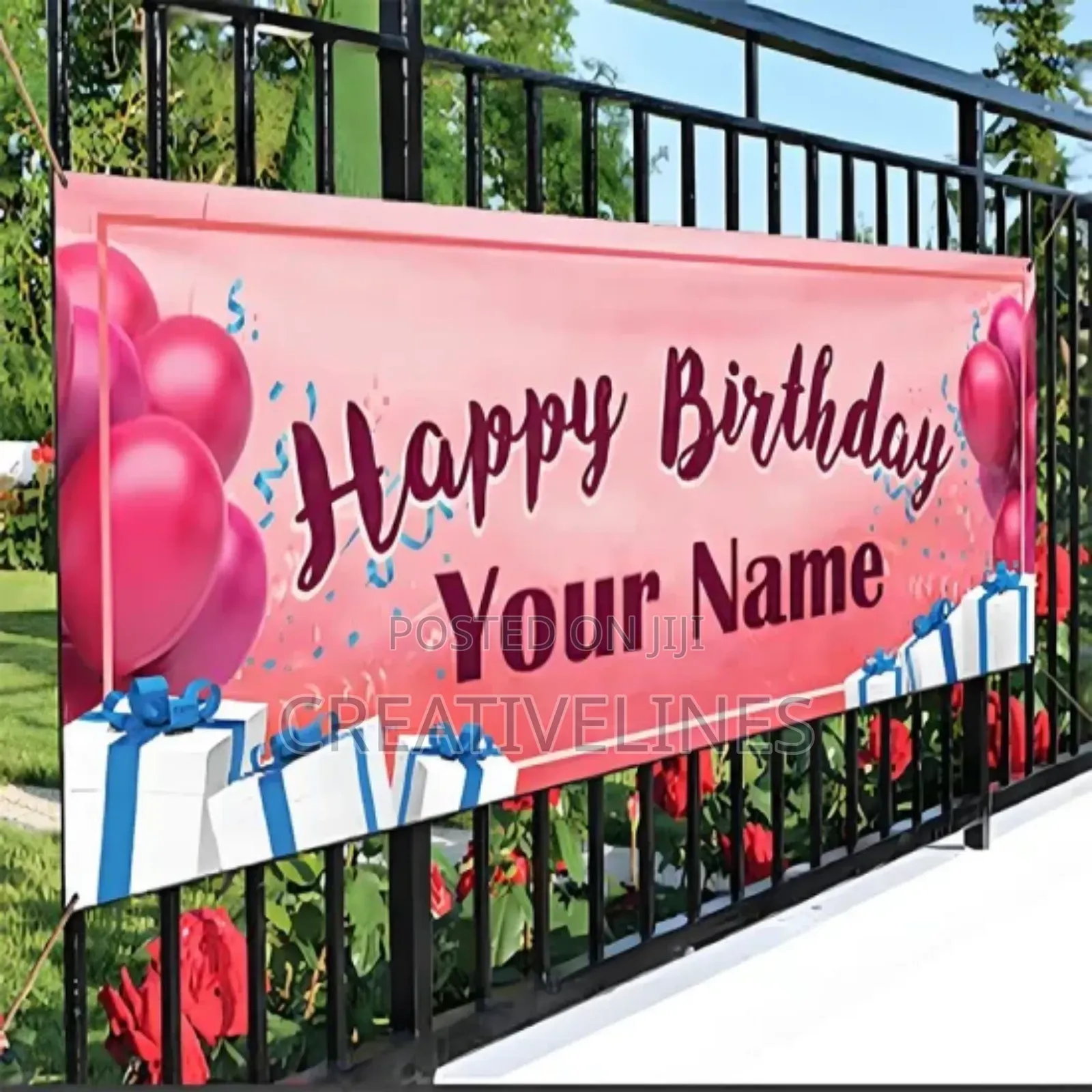 Customised Banner