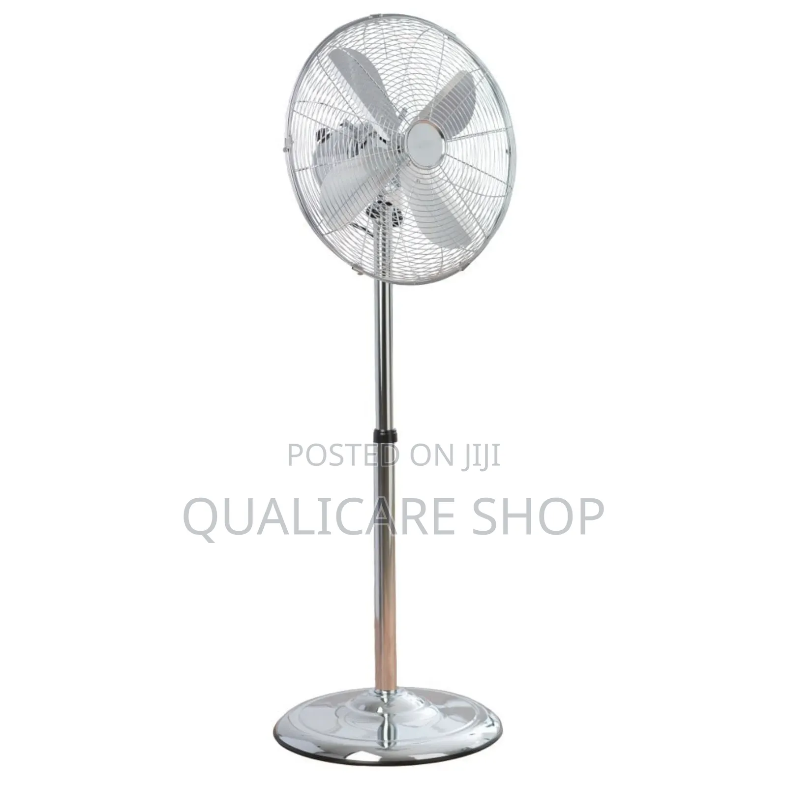 Status 16inch Chrome Pedestal Fan
