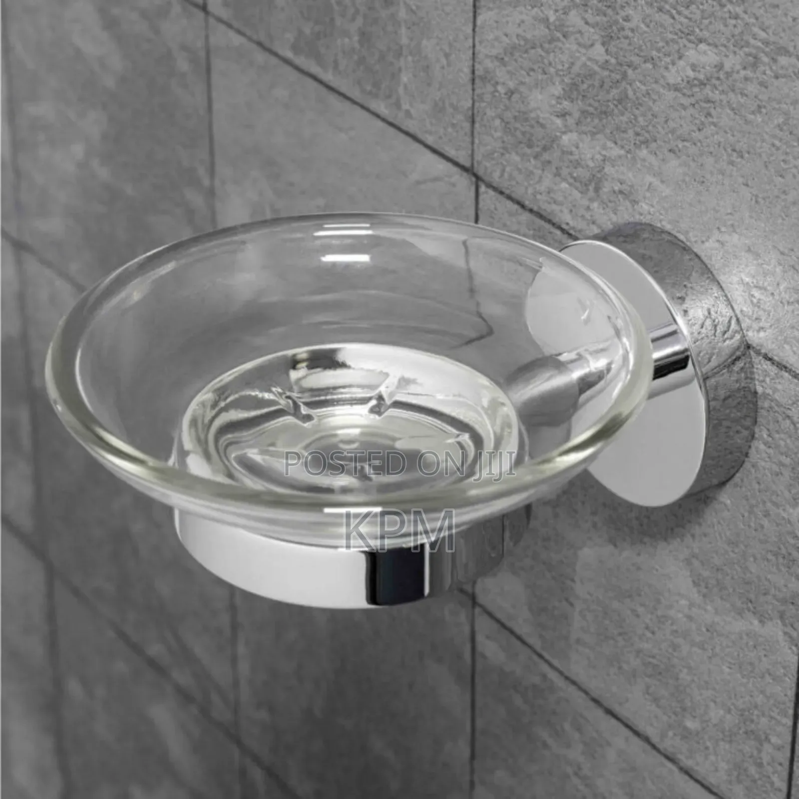 Round Glass Bathroom Soap Dish Hd