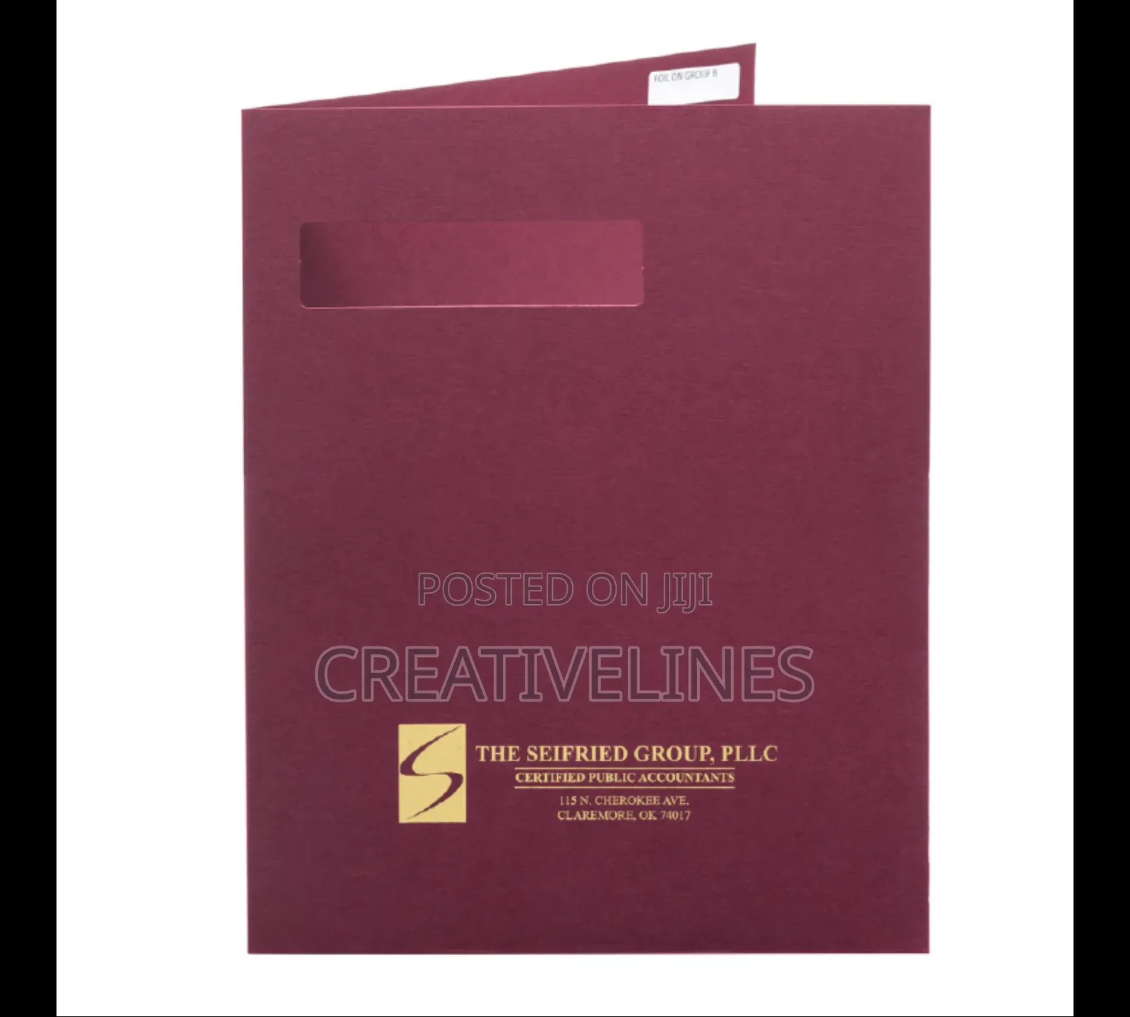 Prestation Folder