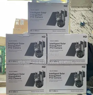 Dual Lens Intelligent 4g Solar Camera Ubox App
