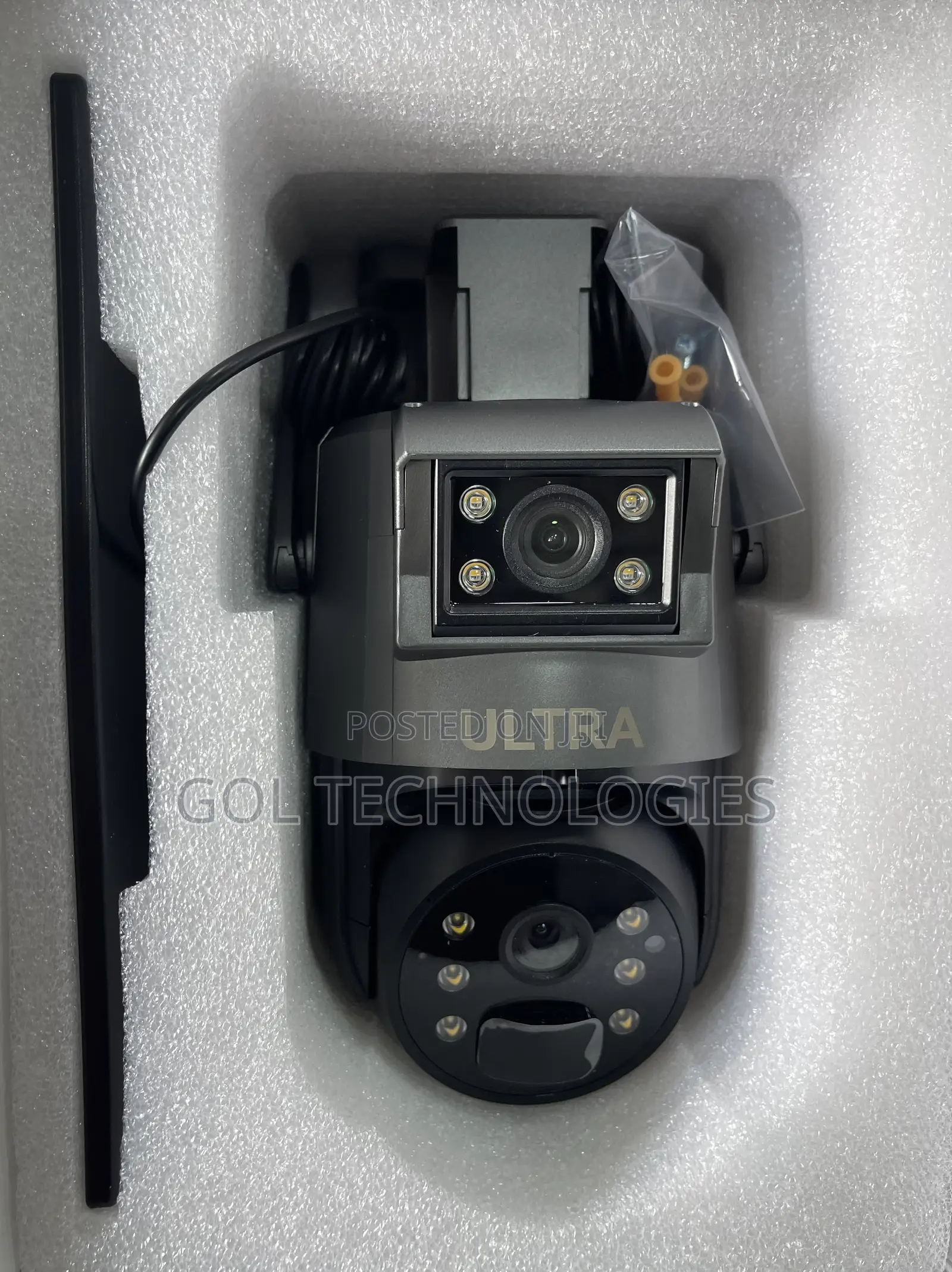 Dual Lens Intelligent 4g Solar Camera Ubox App
