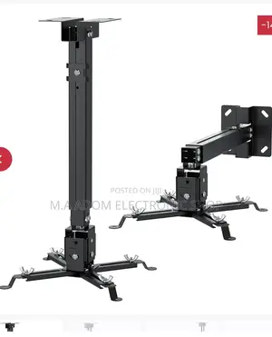 Authentic Projector Mount Black Very Affordable