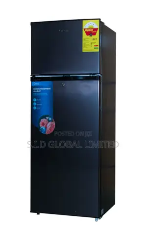 Chilling Vibe Only With MIDEA-207LTR-DOUBLE-DOOR-TOP-FREEZER