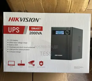 Hikvision Ups 2000va (2kva) LCD Display Built-in Avr