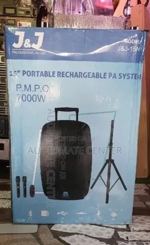 J J 15 Rechargeable Speaker