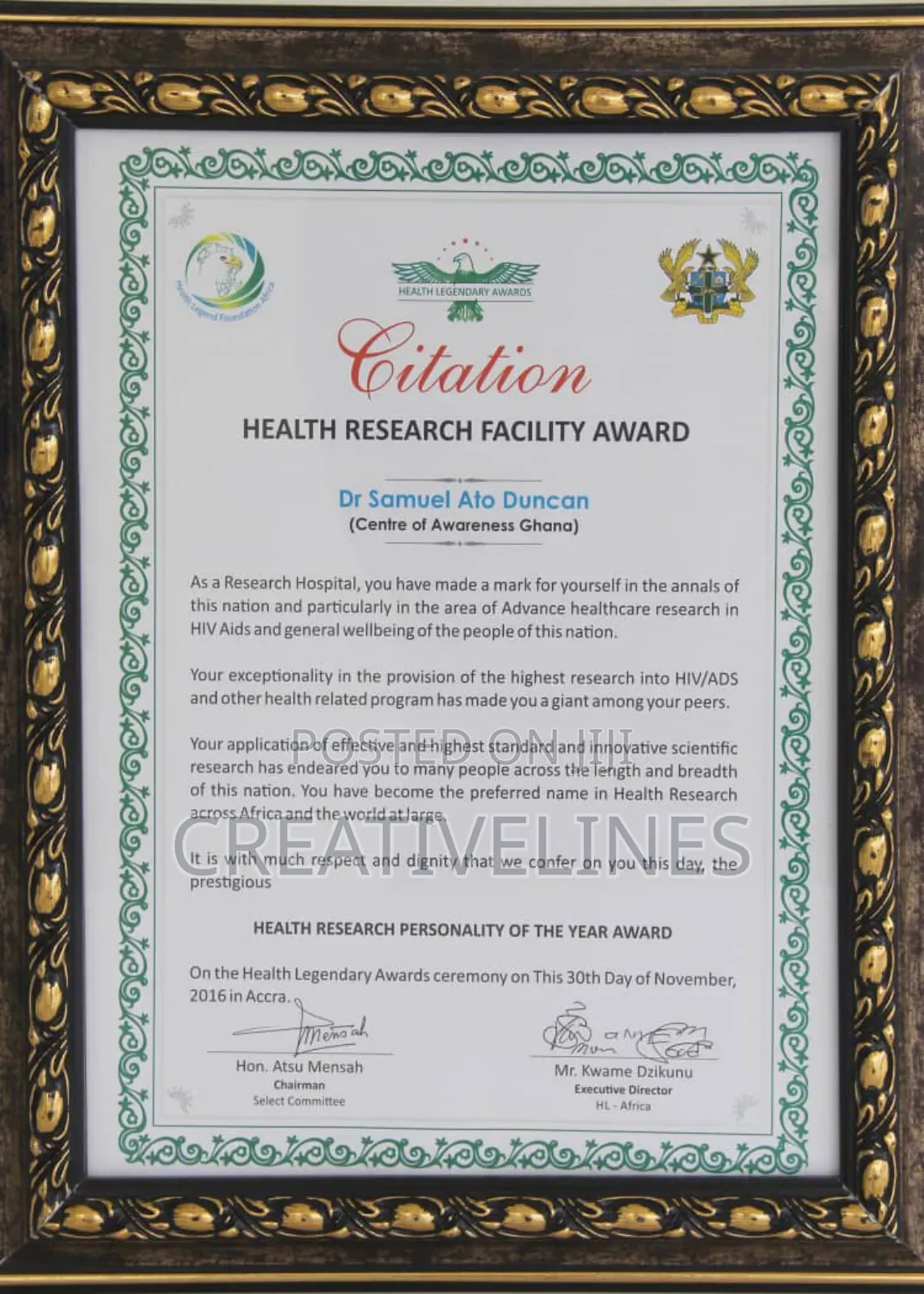 Customisation of Citation
