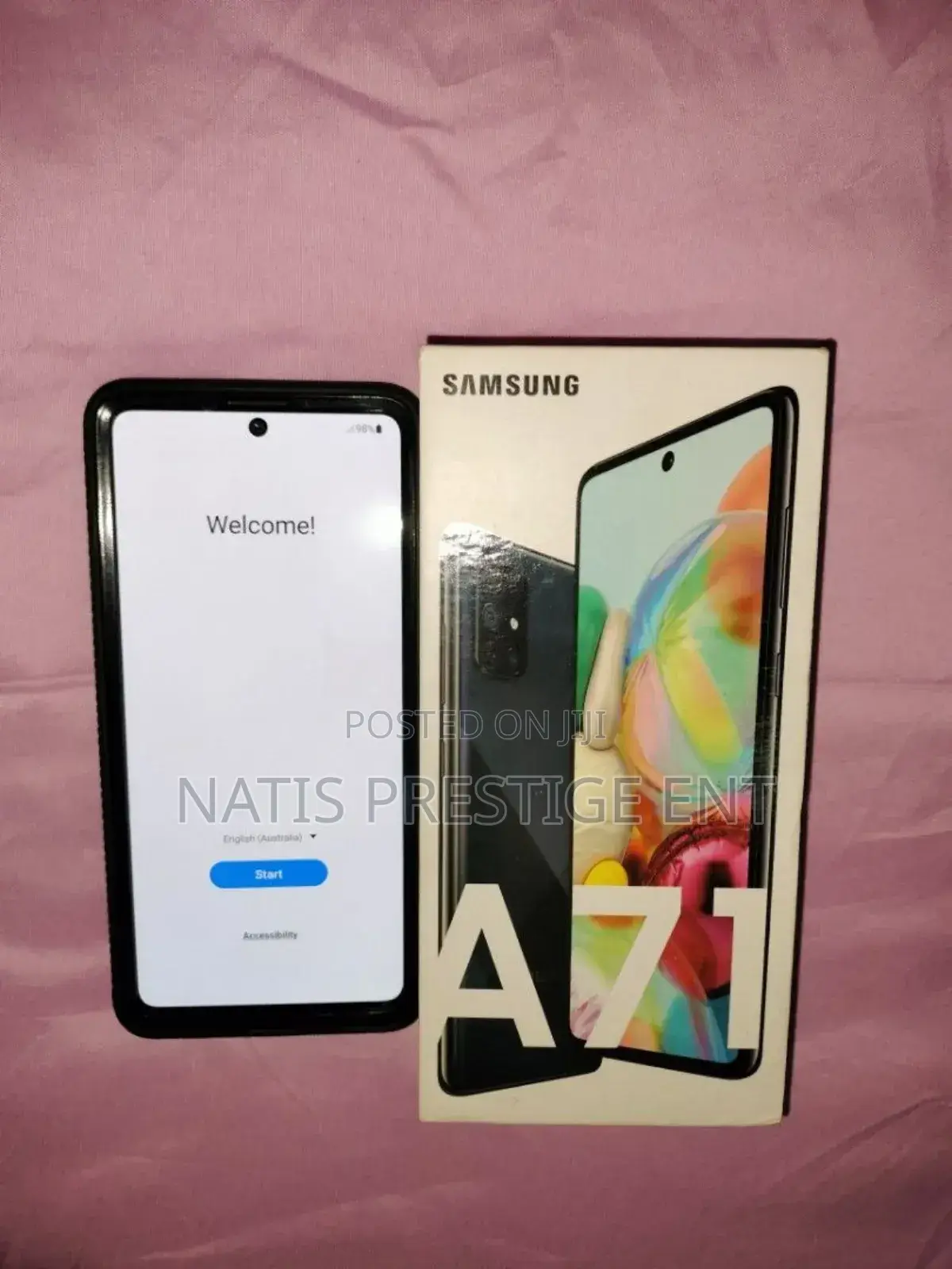 New Samsung Galaxy A71 5G 128 GB Black