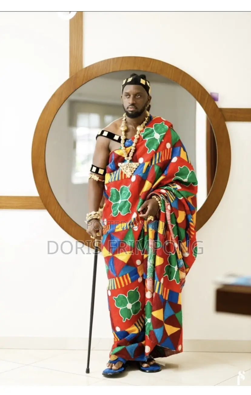 Men Gold Accessories and Traditional Styling