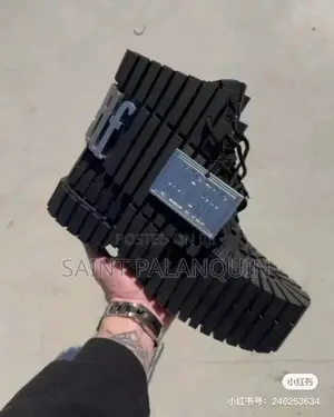 MACHF Quality Black Boot