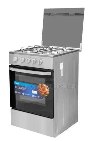 Catchy MIDEA-4-BURNER-GAS-COOKER-SILVER-MIRROR