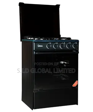 Rediscover Midea-4 Burner-Gas-Cooker-M-Sniper60-Black