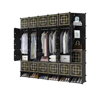 30 CUBES Foldable Wardrobe With Shelfs