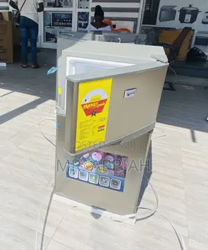 Lovely Design Pearl Double Door Electric Table Top Fridge.