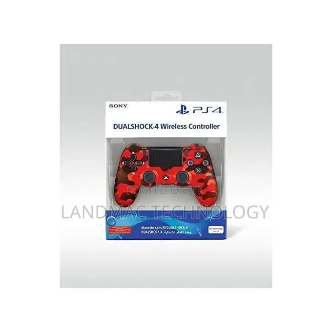 Playstation PS4 Dualshock 4 Wireless Controller - Red Camouf