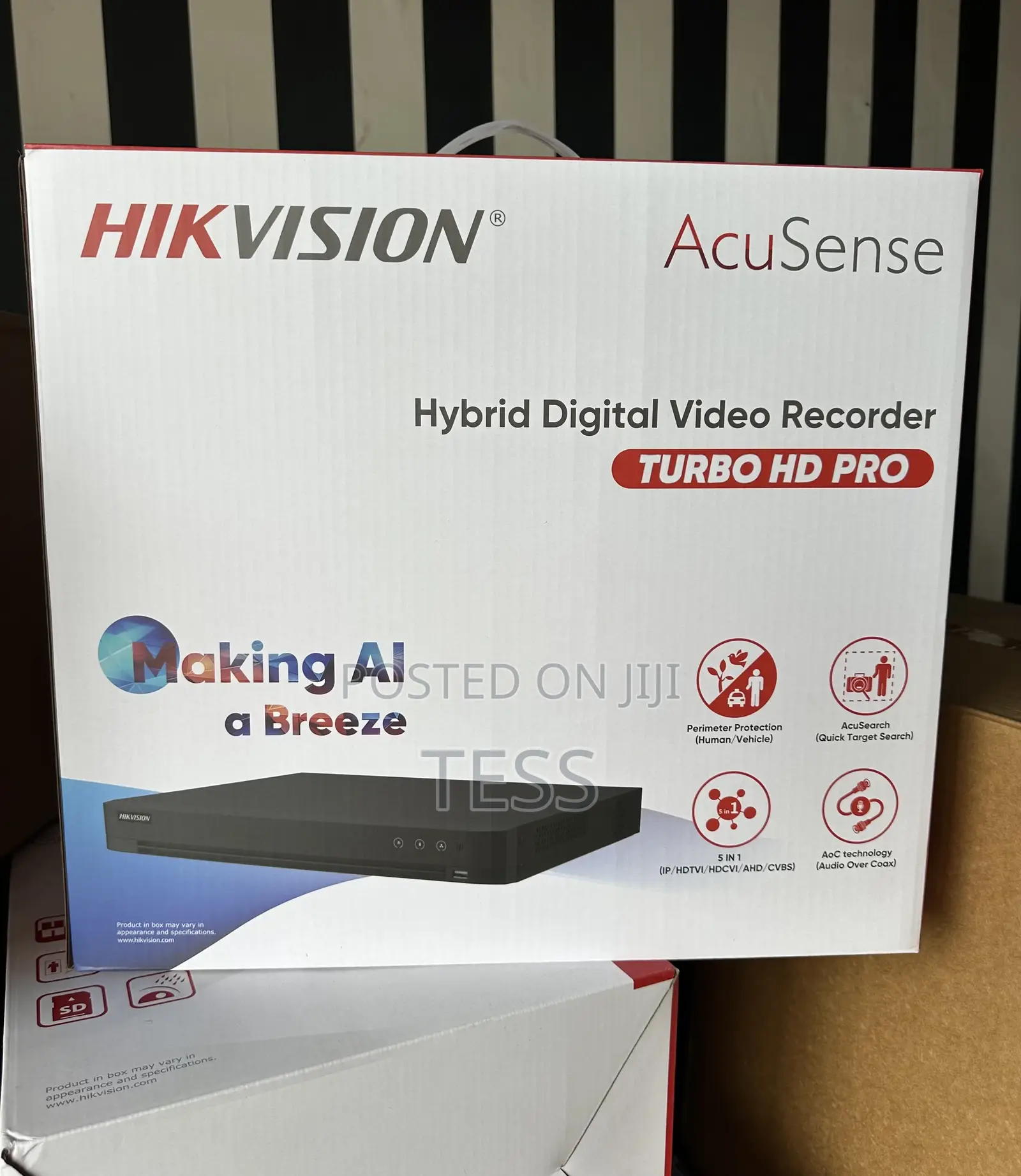 Hikvision 32ch DVR /5mp Acusense Ai 2hhd Slot