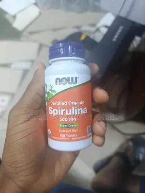 Now Certified Organic Spirulina