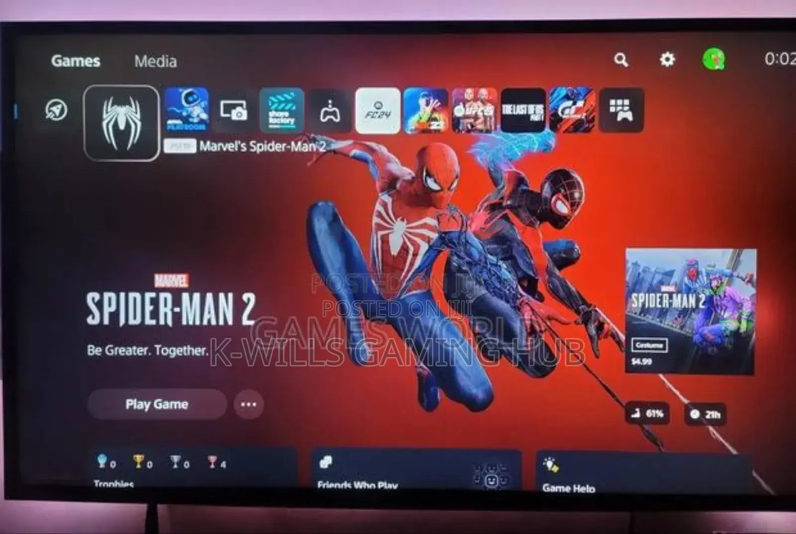 Marvel's Spider-Man 2 Ps5 Account