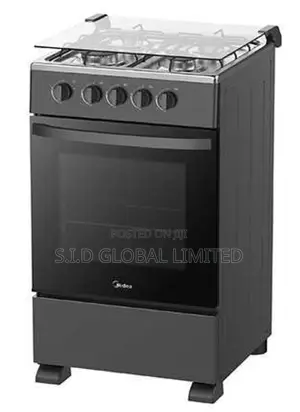 Sophistication With MIDEA-4-BURNER-GAS-COOKER-SP5055T082-BG