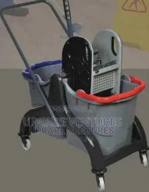 Double Mop Mop Bucket With Wringer