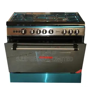 Cook Better Food With MIDEA-5-BURNER-GAS-COOKER-WITH-OVEN