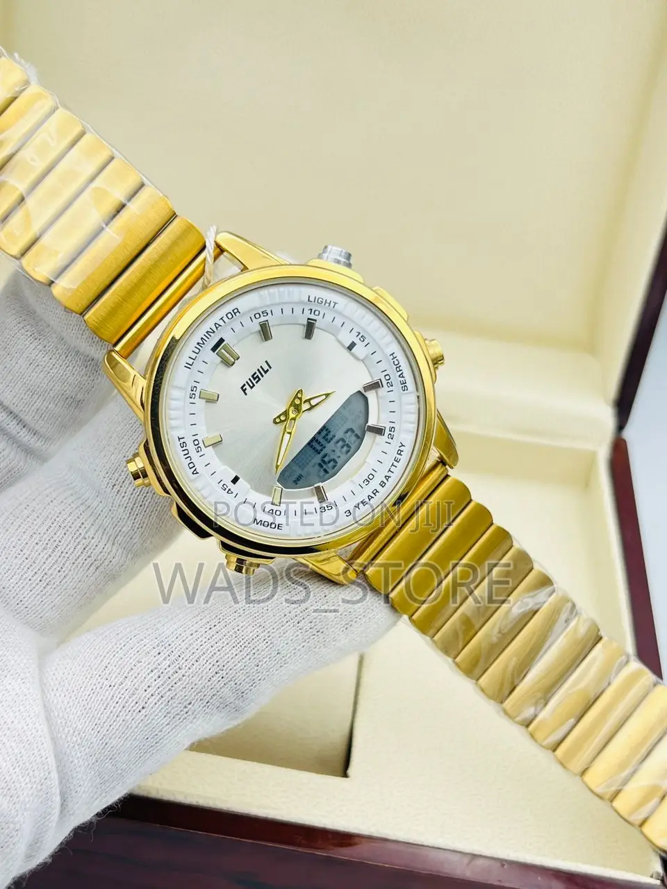 Fusili Watch (Multiple Faceted )