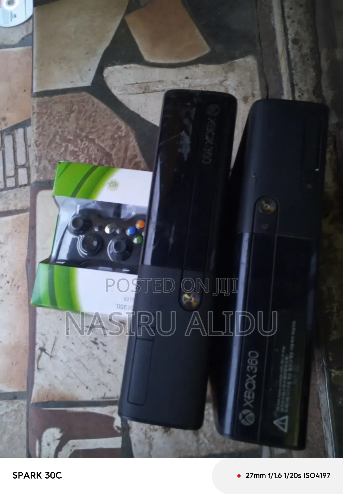 Xbox 360 Slim With 20 Games Disc,Hdd 250gb,From Home