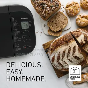 Panasonic Fully Automatic Breadmaker With Yeast and Nuts Dis
