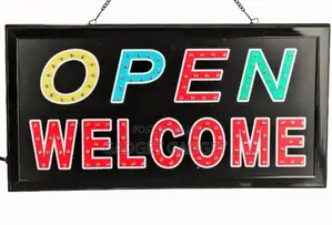 Welcome Door Sign //Open And Close
