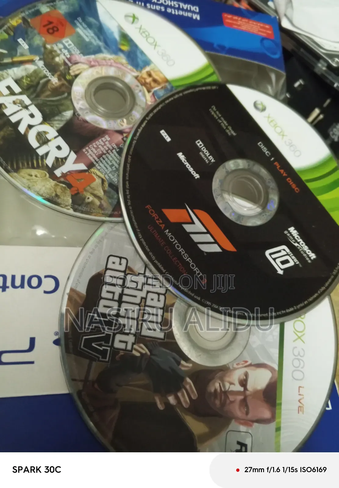 Xbox 360 Slim With 20 Games Disc,Hdd 250gb,From Home