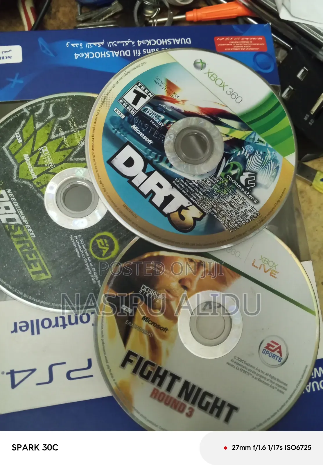 Xbox 360 Slim With 20 Games Disc,Hdd 250gb,From Home