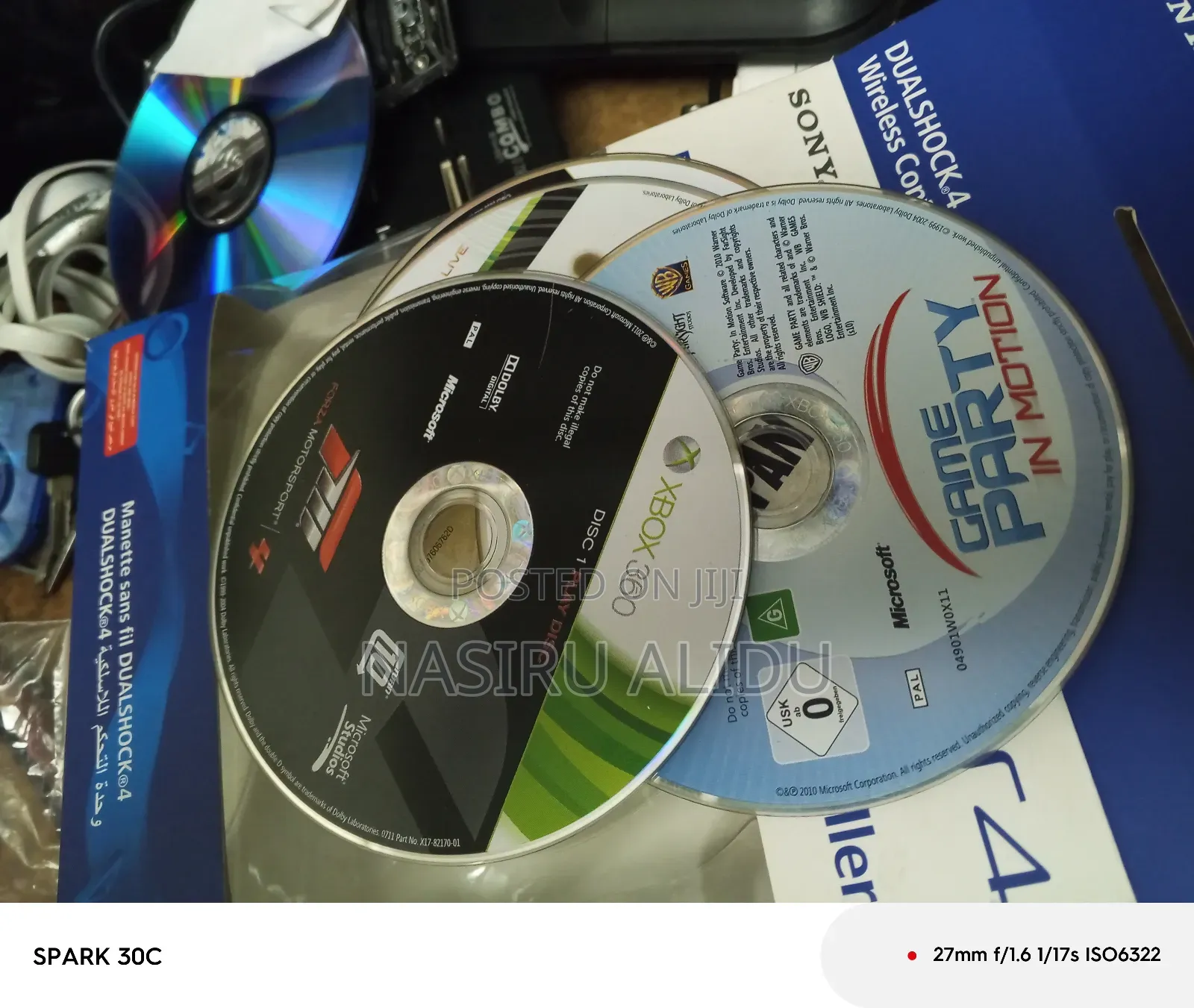 Xbox 360 Slim With 20 Games Disc,Hdd 250gb,From Home