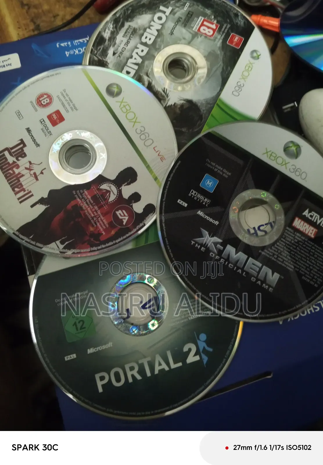Xbox 360 Slim With 20 Games Disc,Hdd 250gb,From Home
