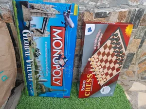 Monopoly and Chess- Board Game Set