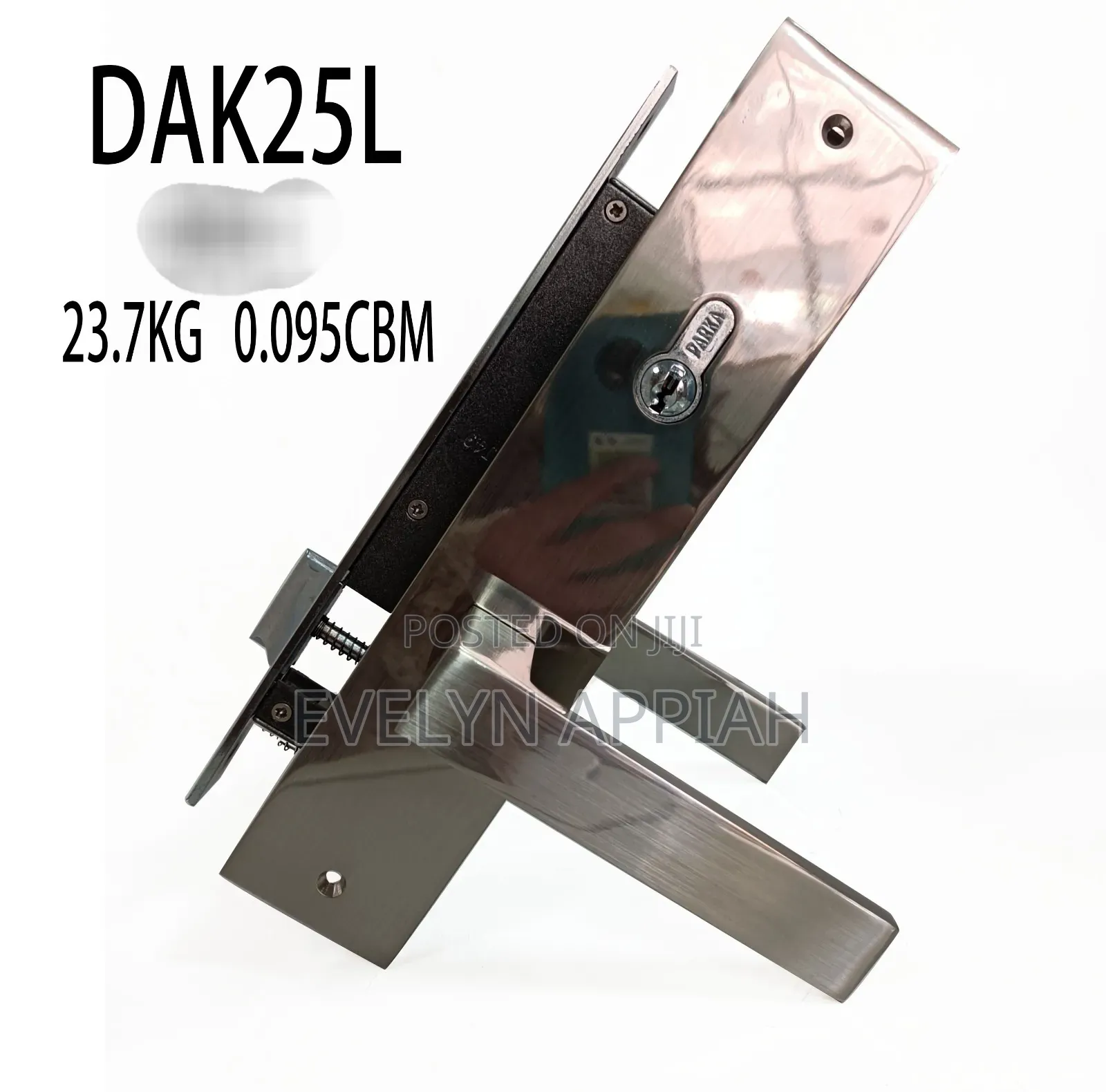 Parka Silver Door Lock (Heavy Duty)