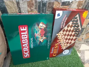 Scrabble and Chess - Board Game Set