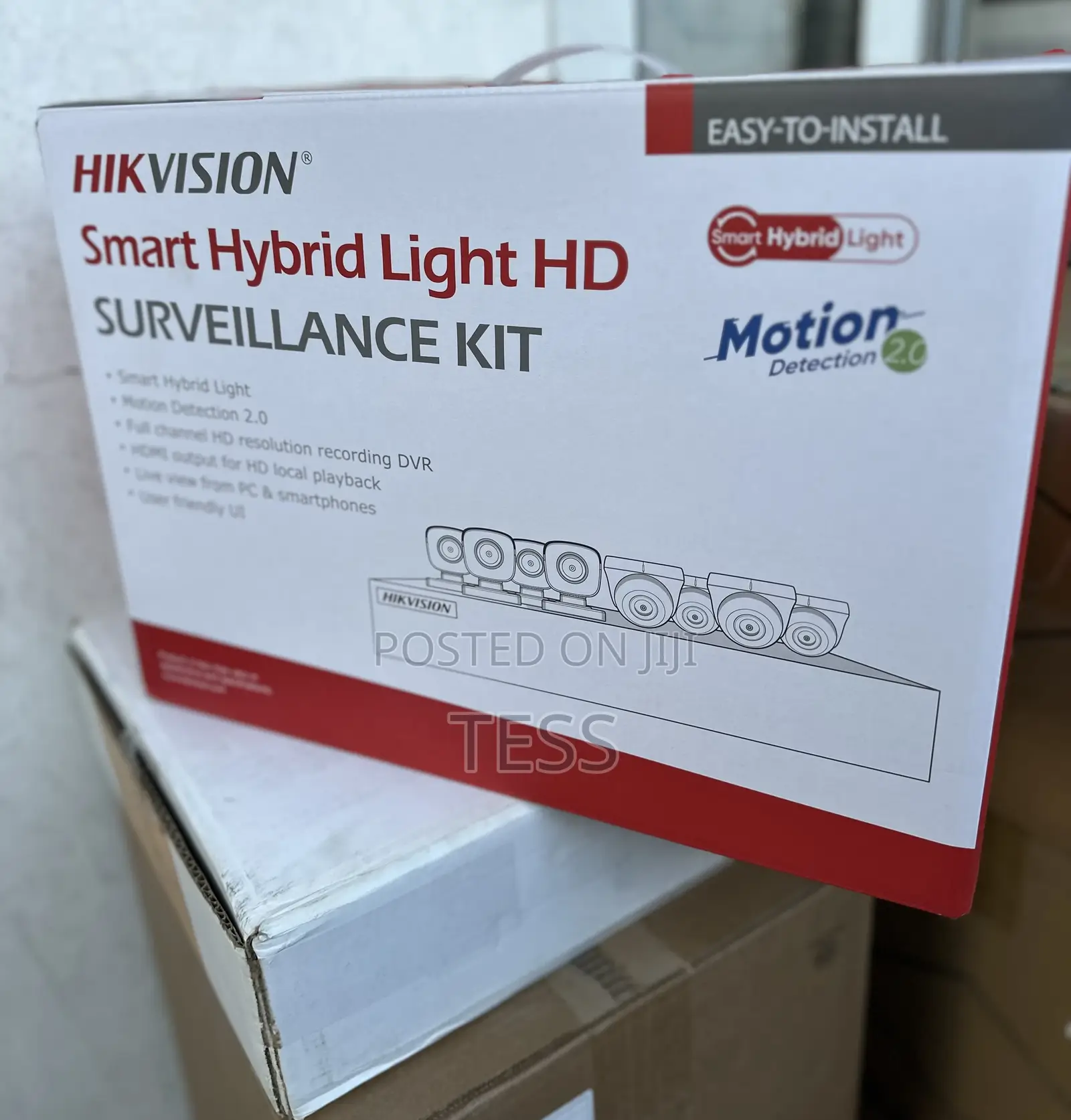 Hikvision 8ch Kit Full Color Smart Hybrid With Audio No HDD