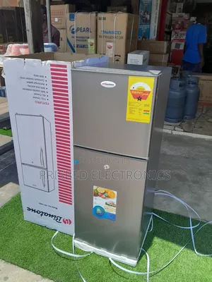 Binatone Double Door Fridge With Handle 112 Litres