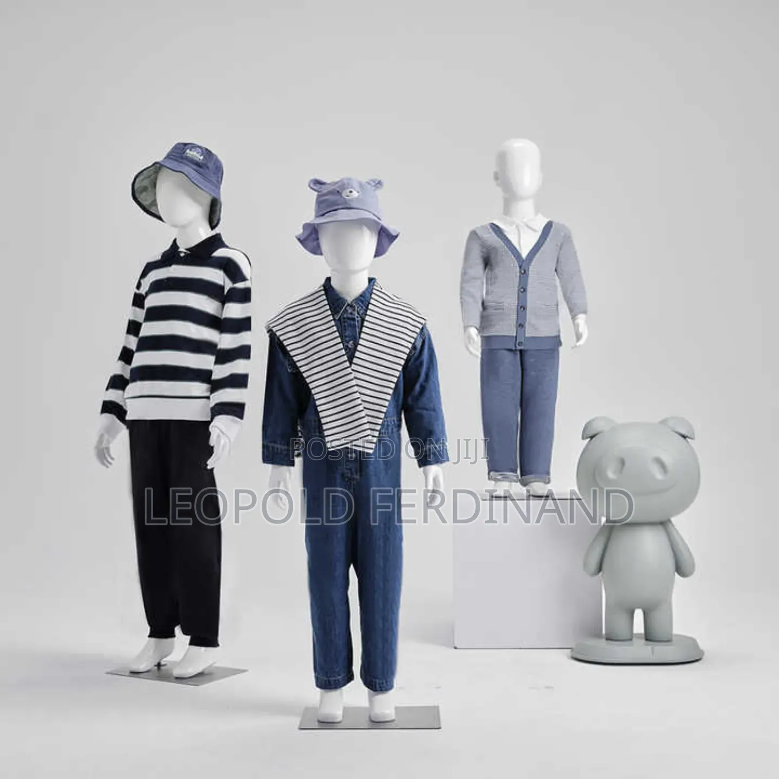 White Kid Mannequins