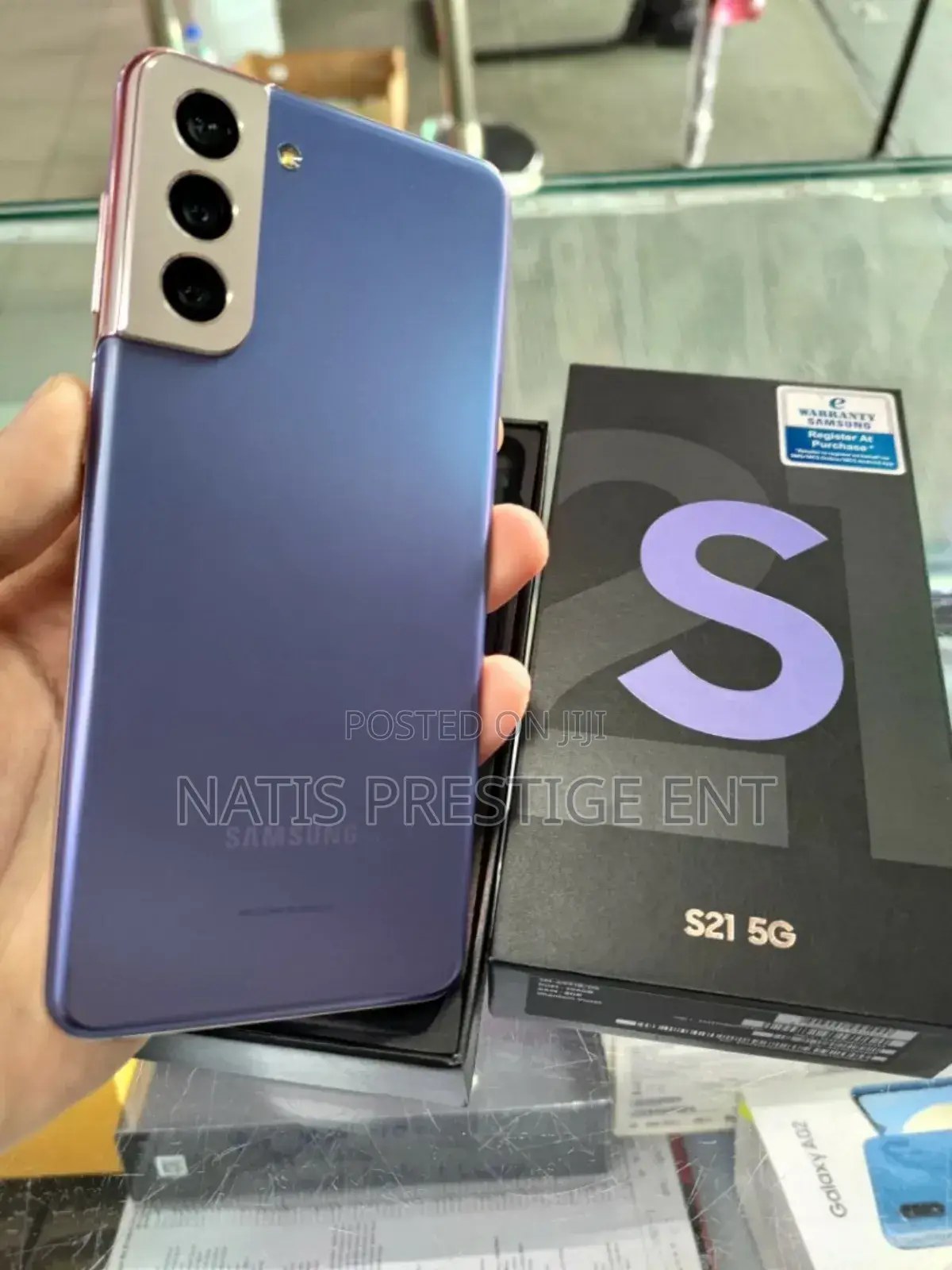New Samsung Galaxy S21 5G 128 GB Purple