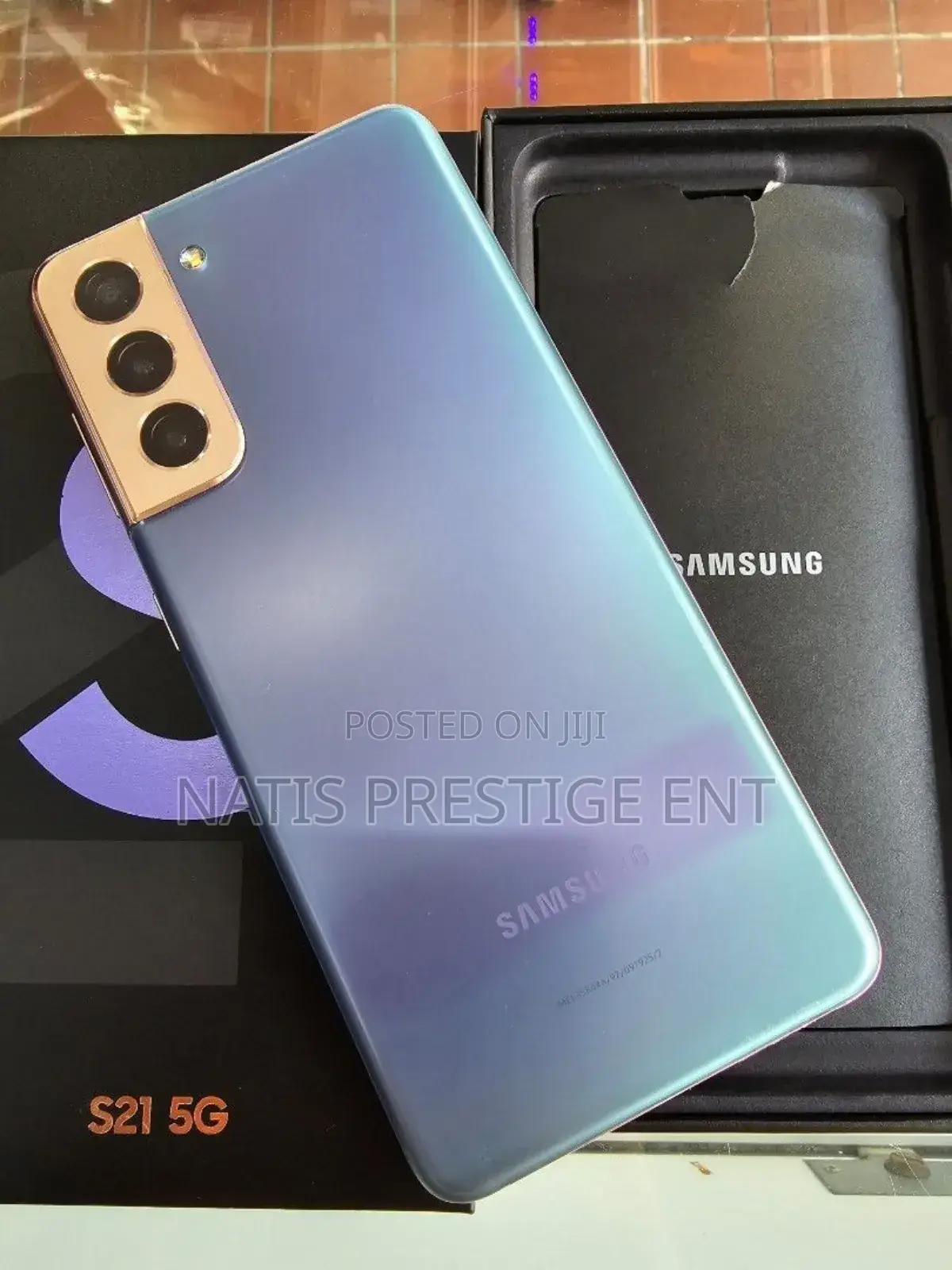 New Samsung Galaxy S21 5G 128 GB Purple