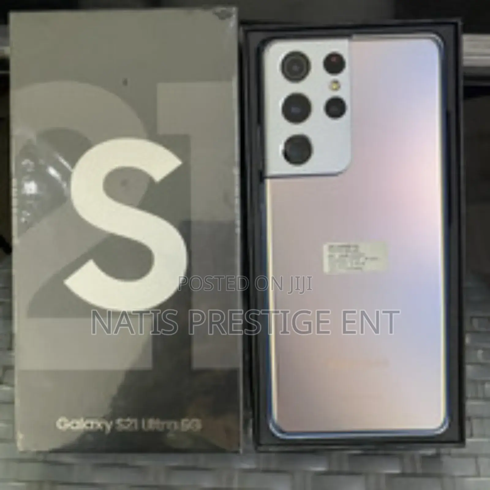 New Samsung Galaxy S21 Ultra 5G 256 GB Silver