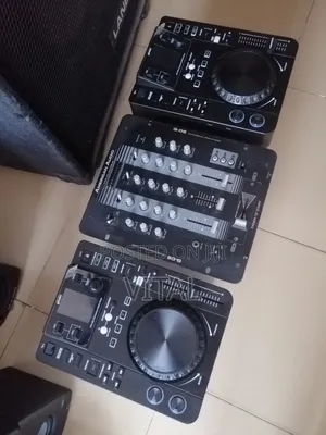 Dj Controller USB Gemini Cdj650 and American Audio QD6 Mixer