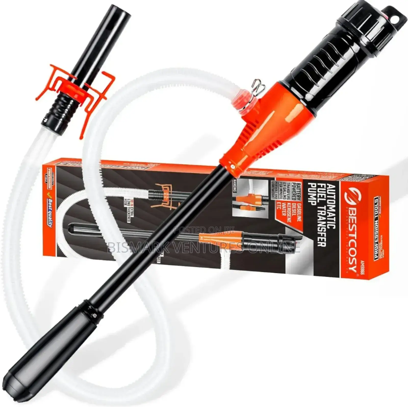Portable Fuel Transfer Pump Battery Powered - Pump