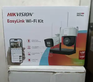 Hikvision Wifi NVS Kit 4mp One Bullet+One Ptdome 2 Way Audio